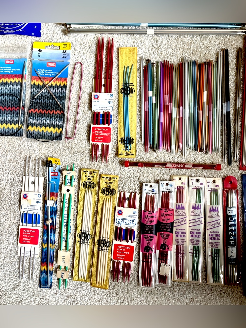 Lot of Vintage Knitting Needlesu - Picture 4 of 5